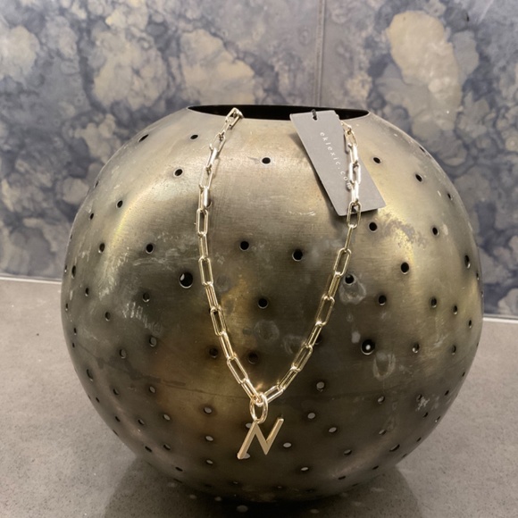 10K Gold Plated “N” charm,  Never worn - Picture 2 of 3